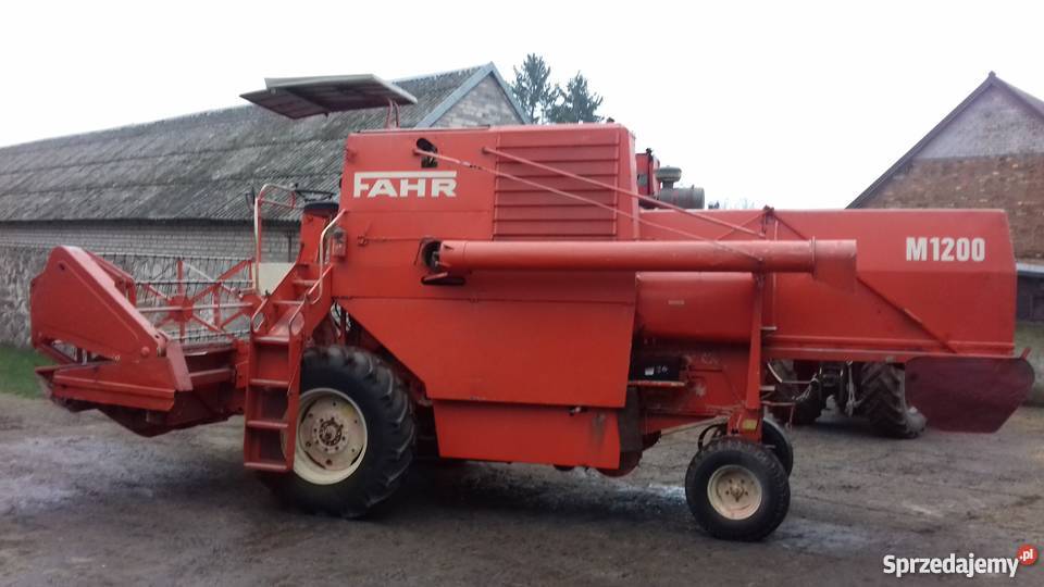 Fahr M 1200 Kombajny Maszyny rolnicze Kolno