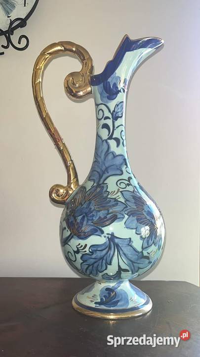 Amfora z ptakiem Wazon Vintage Hubert Bequet pomorskie Gdańsk sprzedam