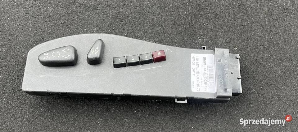 Panel sterujący fotelem BMW e60e63 z pamięcią Częstochowa