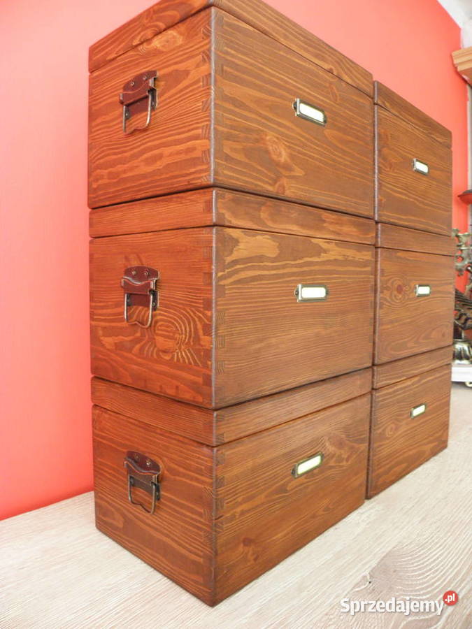 Kuferek skrzynka szkatułka drewniana Jastrzębie