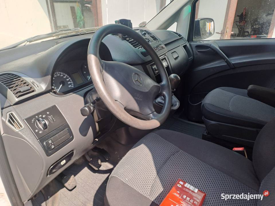 mercedes Vito 21 brygadówka motor do naprawy podgrzewane fotele Wronki