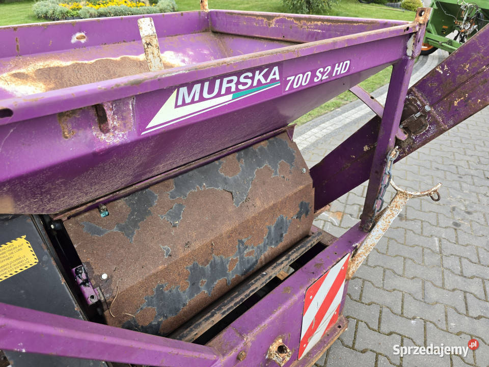 Gniotownik MURSKA 700 S2 HD na WOM nieuszkodzony Baliki