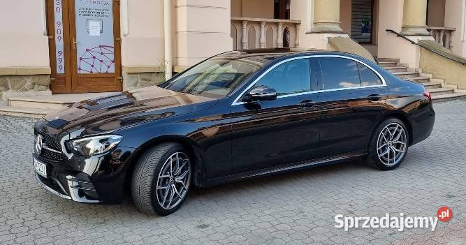 E220d 4Matic Linia AMG I właścicie bezwypadkowy