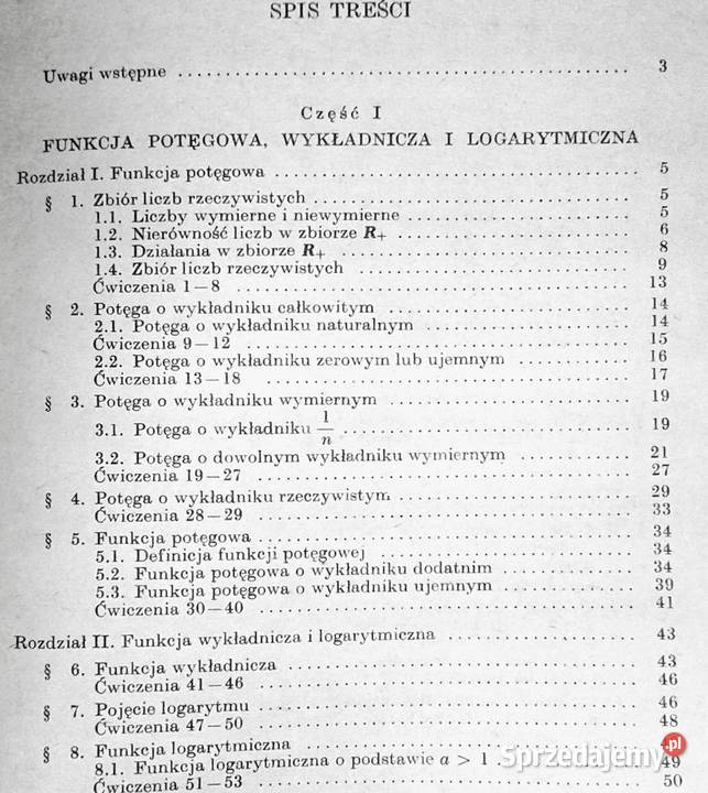 Matematyka kl 3 LO Stefan Straszewicz Chełm