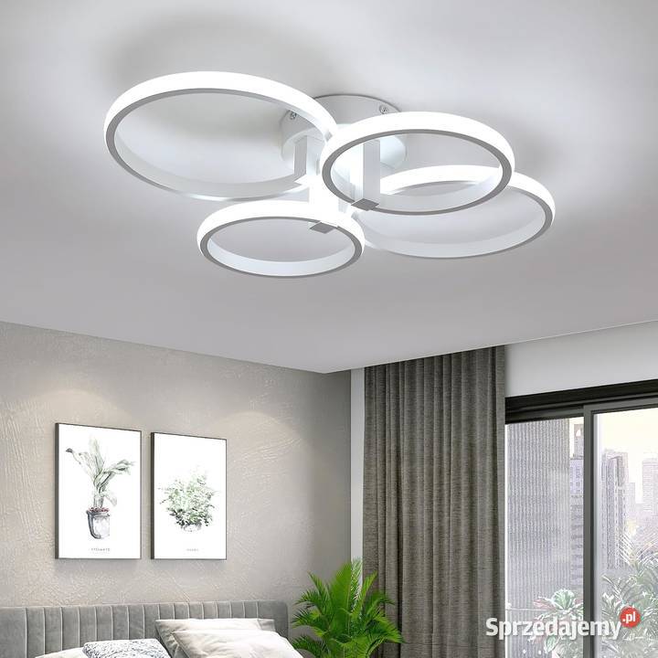 DELIPOP Nowoczesna Lampa Sufitowa LED 48W Lampy wiszące Bytom