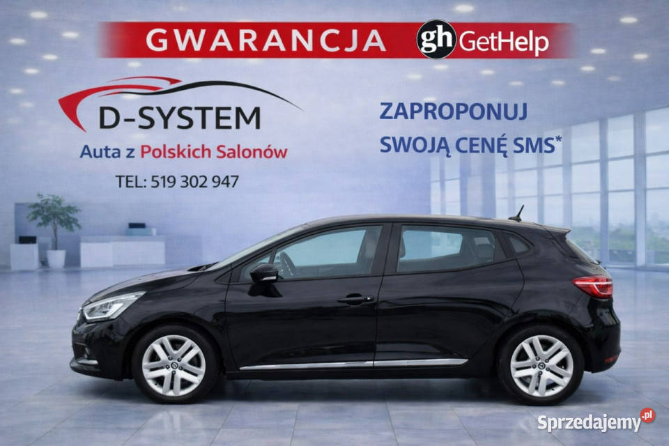 Renault Clio 2021 Salon Polska 1Właściciel LPG czarny podlaskie Białystok