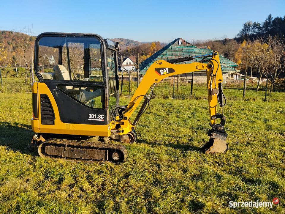Caterpillar minikoparka 3018 c rozsowane małopolskie