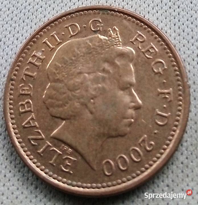 WIELKA BRYTANIIAONE PENNY2000 r 20 mazowieckie Legionowo