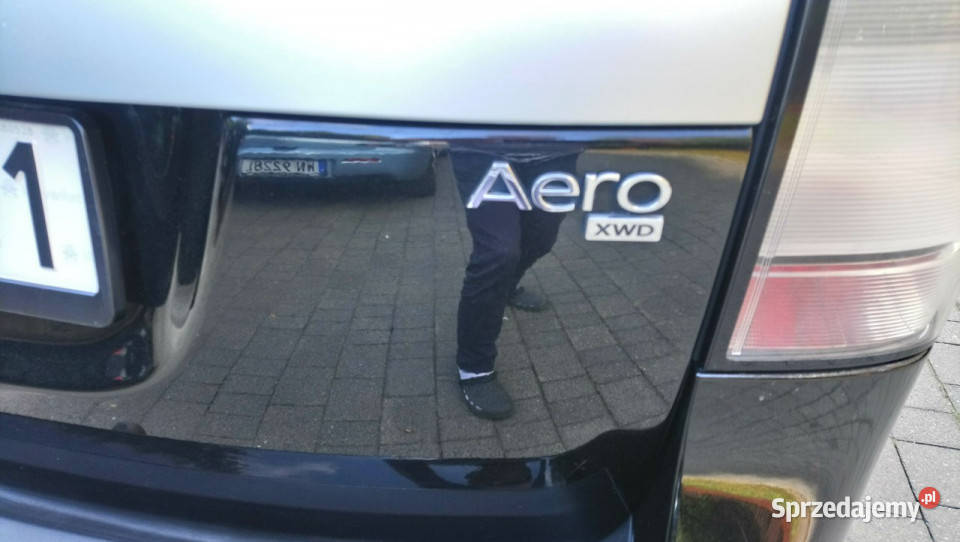 Saab 93 V6 28 Turbo 280 Aero XWD czarny 9-3 Motoryzacja mazowieckie