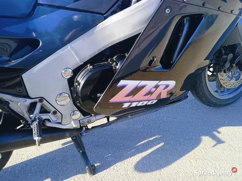 Kawasaki ZZR 1100 niski przebieg druga na części Środa Śląska