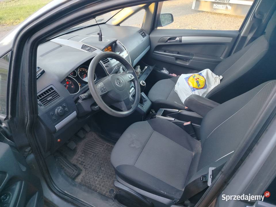 OPEL ZAFIRA 19 CDTI 120 2005r HAK przegląd i OC Zafira śląskie Zabrze