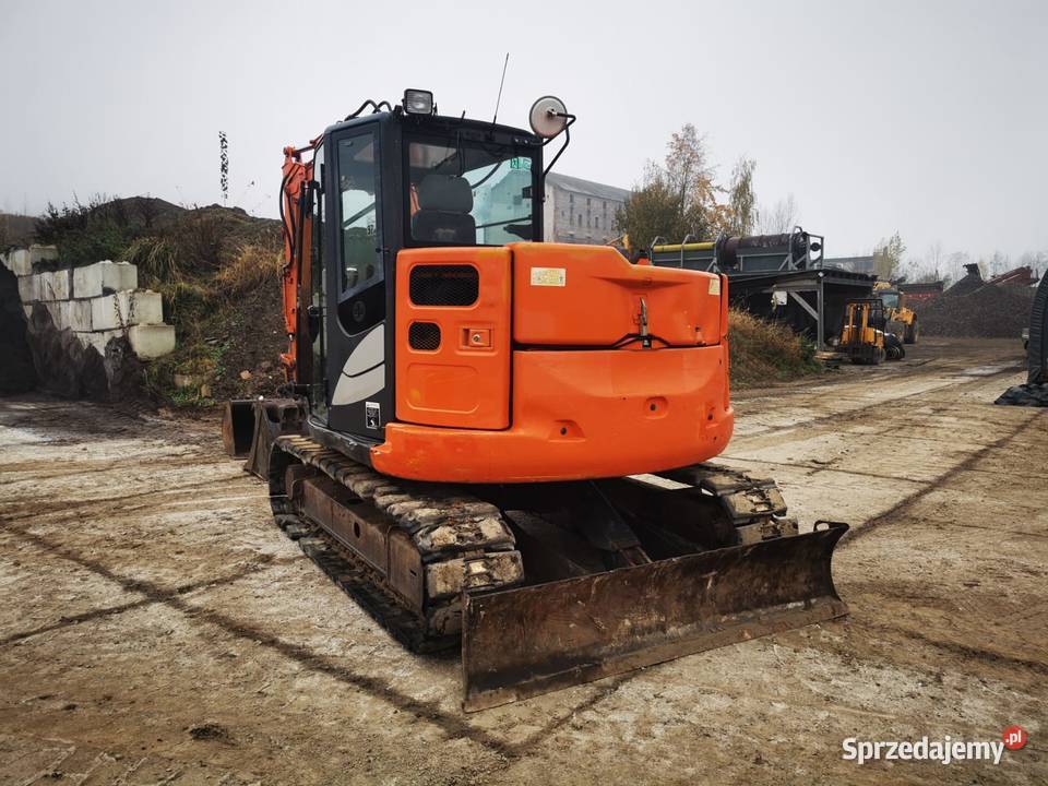 Hitachi zx 85 Pług 3 Łyżki 5050 MTH Podwozie Cieszyn