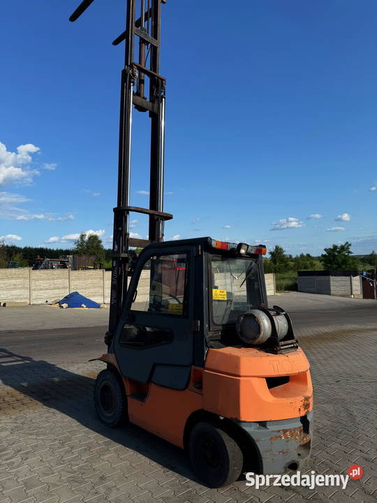 wózek widłowy TOYOTA 427FG25 LPG 2500 Triplex Działoszyn