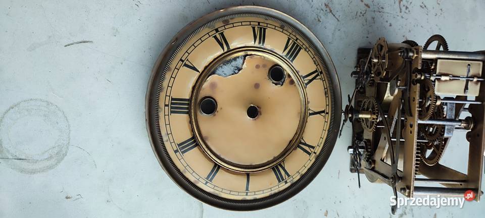 mechanizm zegara wiszącego GB sprawny nakrecany podkarpackie sprzedam