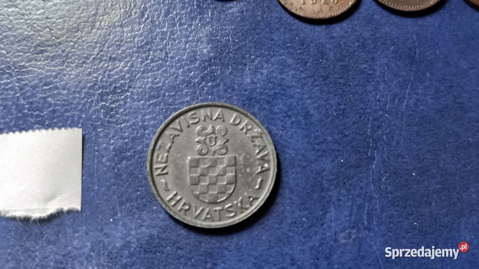 Stare monety 2 kuny 1941 Chorwacja Lesko