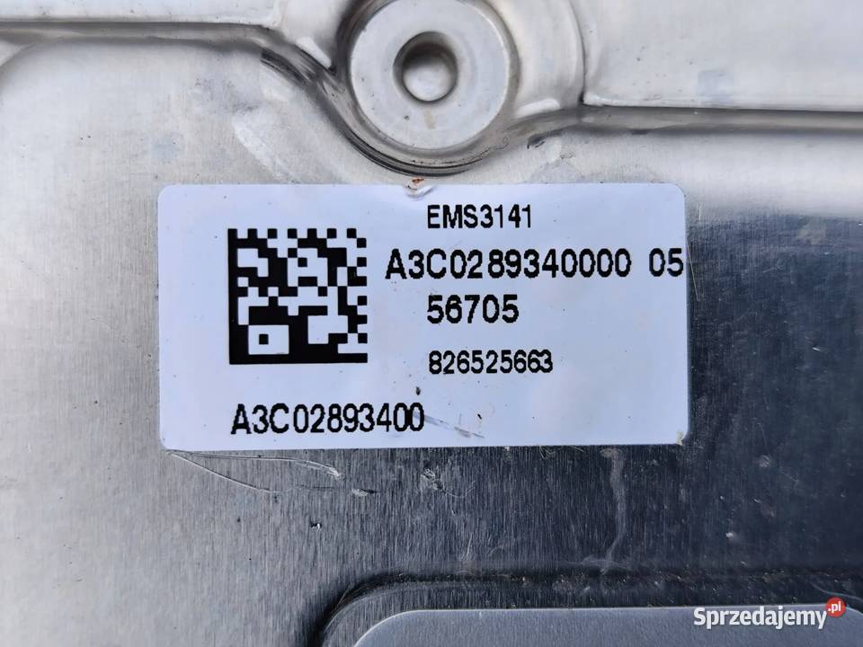 DACIA DUSTER II STEROWNIK KOMPUTER SILNIKA Przemęt