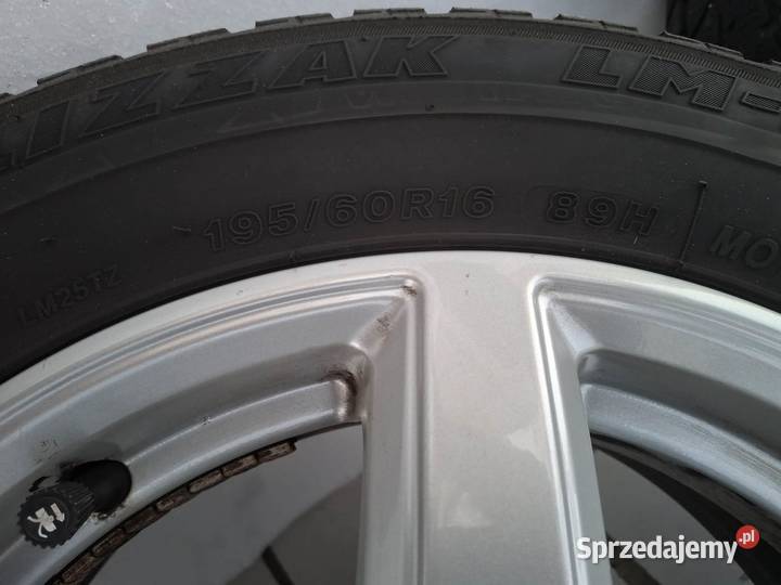 Koła zimowe 19560 r16 alufelgi 5x112 lubelskie Janów Lubelski