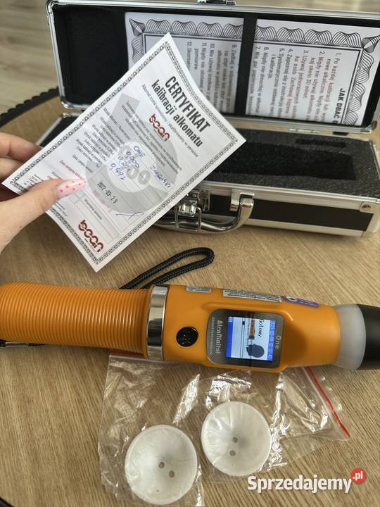 Alkomat AlcoDigital w idealnym stanie Pacyna