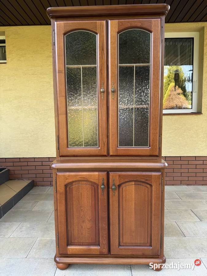 Regał Bawaria szafka przeszklona kredens witryna mazowieckie Sulbiny