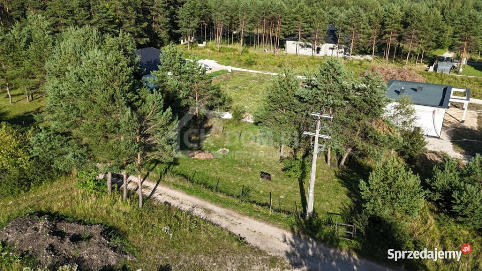 Działka pod lasem 9 arów Bilcza gm Morawica