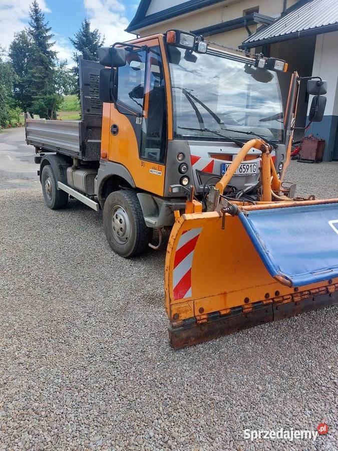 Bucher Bu BSI 200 4x4 czolownica pług zima Wywrotki małopolskie Limanowa