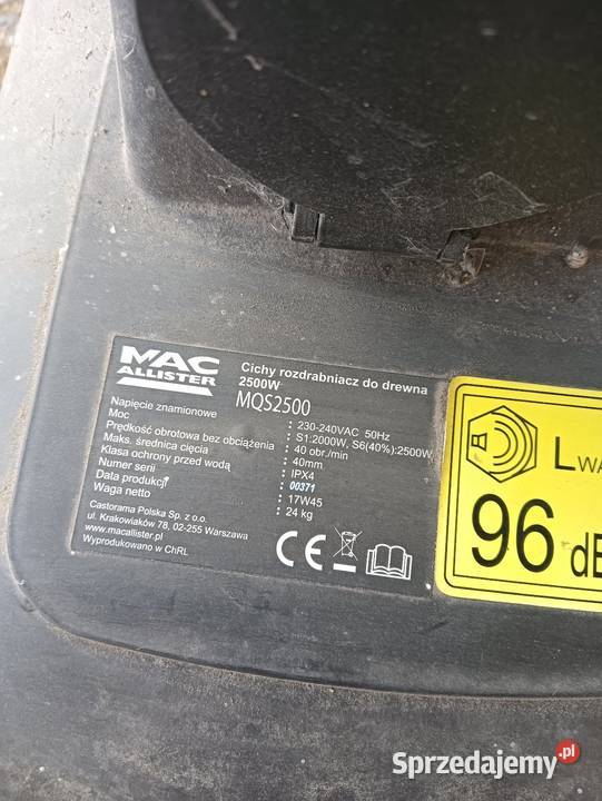 Rębak do gałęzi Dąbrowa Górnicza