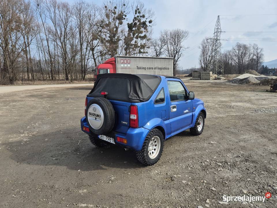 Suzuki Jimny 4x4 165 przebieg Cabrio 13 benz 80 elektryczne szyby Jimny