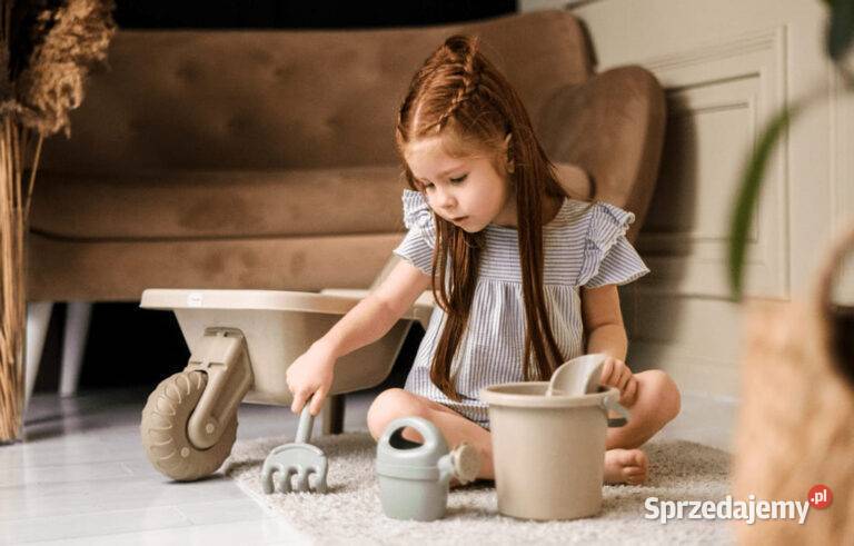 zabawki do piaskownicy Pociąg Plus pastelowy Kraków