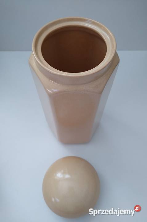 Pojemnik z pokrywką Ceramiczny Gdańsk