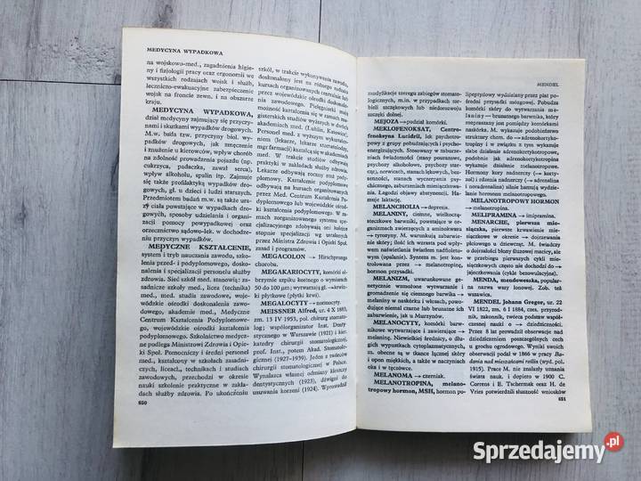 Mała encyklopedia medycyny 3 tomy PWN medycyna Łódź