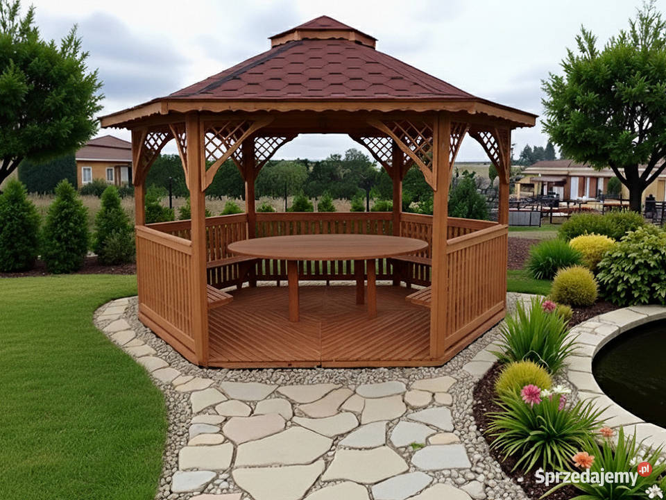 Altana 2 4m Sześciokątna Impregnowana Podłoga Warszawa