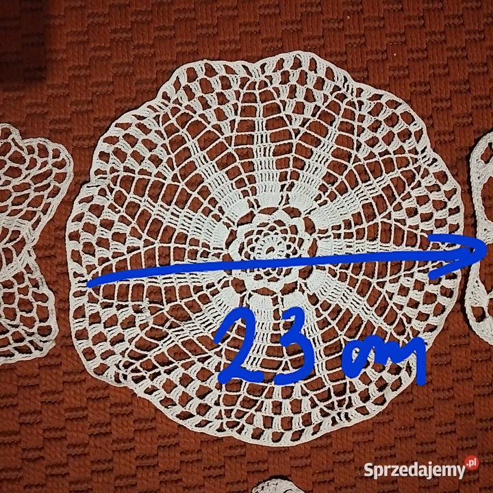 serwetki szydełkowe Bukowno