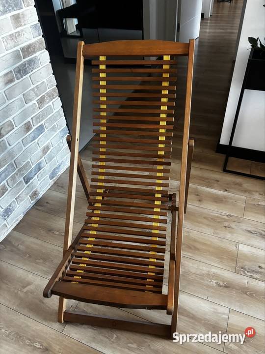 Leżak składany drewniany Staszów