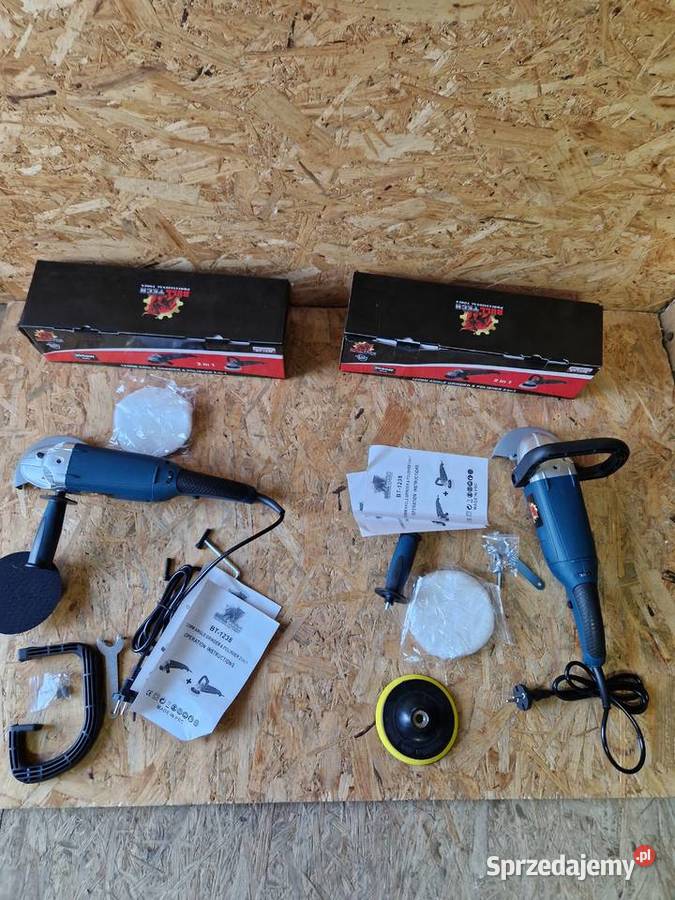 Szlifierka Polerka KĄTOWA 3050W 125mm Bull Tech Dom i Ogród Głogowa