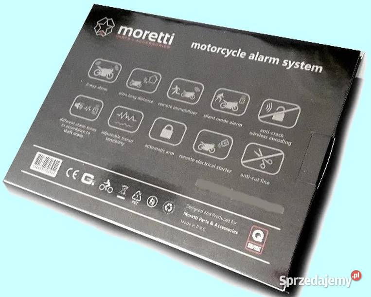 N56 Alarm uniwersalny Moretti Głośny Skuter Quad Zabrze