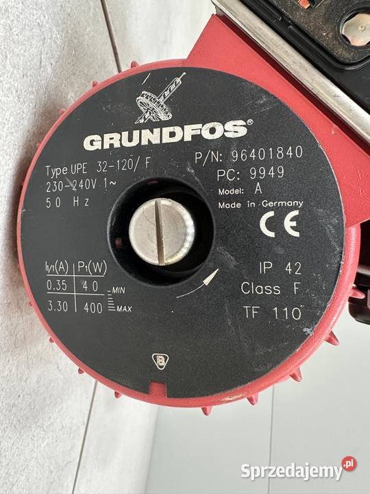 Pompa Obiegowa Grundfos UPE 32120 A dolnośląskie Leśna
