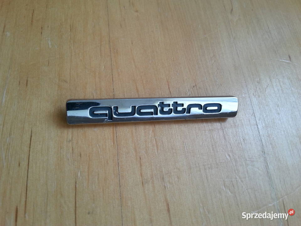 Chromy do grila s line audi q5 emblemat znaczek Poznań