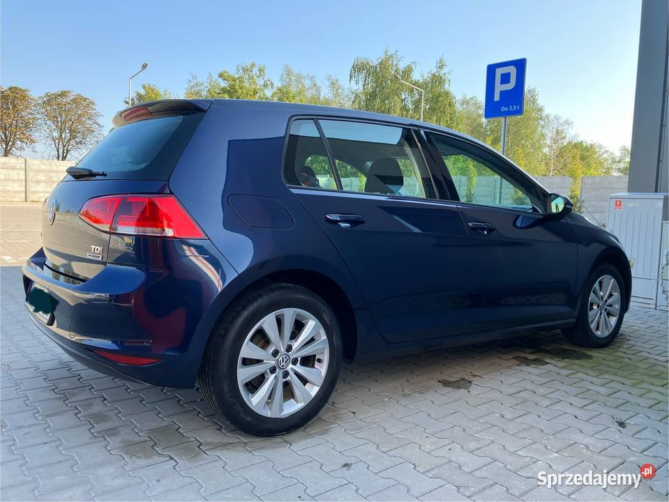 Volkswagen Golf VII Highline 16 TDI BMT 2016 Golf Brzezie sprzedam