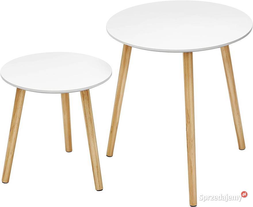 Songmics LET07WN zestaw stolików pomocniczych śląskie Gliwice