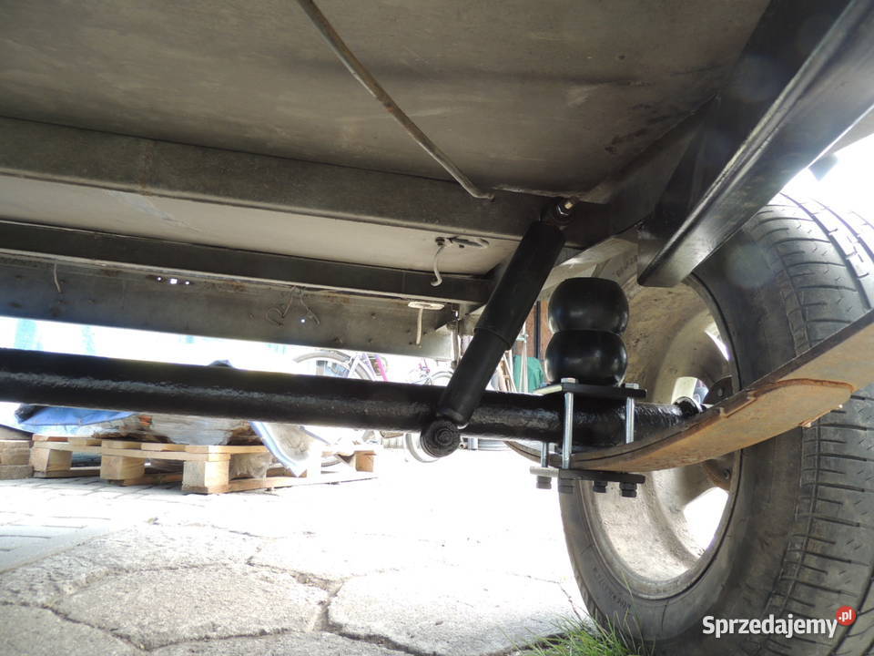 Oś przyczepy przyczepka