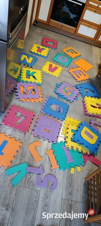 piankowa mata edukacyjna z puzzlami litery i Puzzle wielkopolskie Poznań