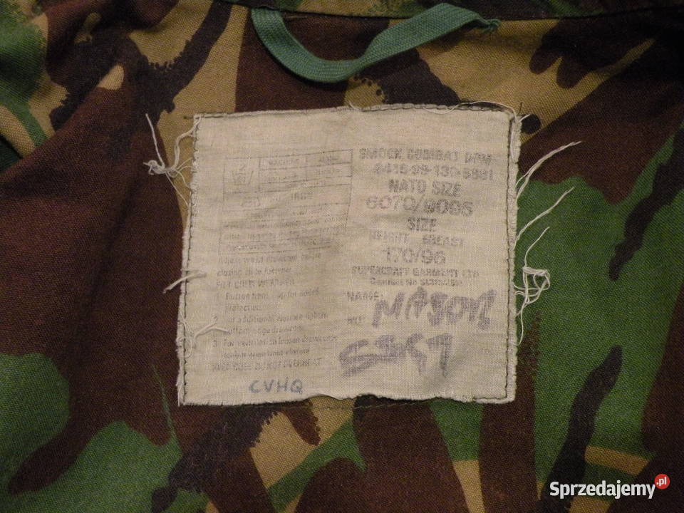 Bluza smock combat DPM 17096 2 dolnośląskie Wrocław