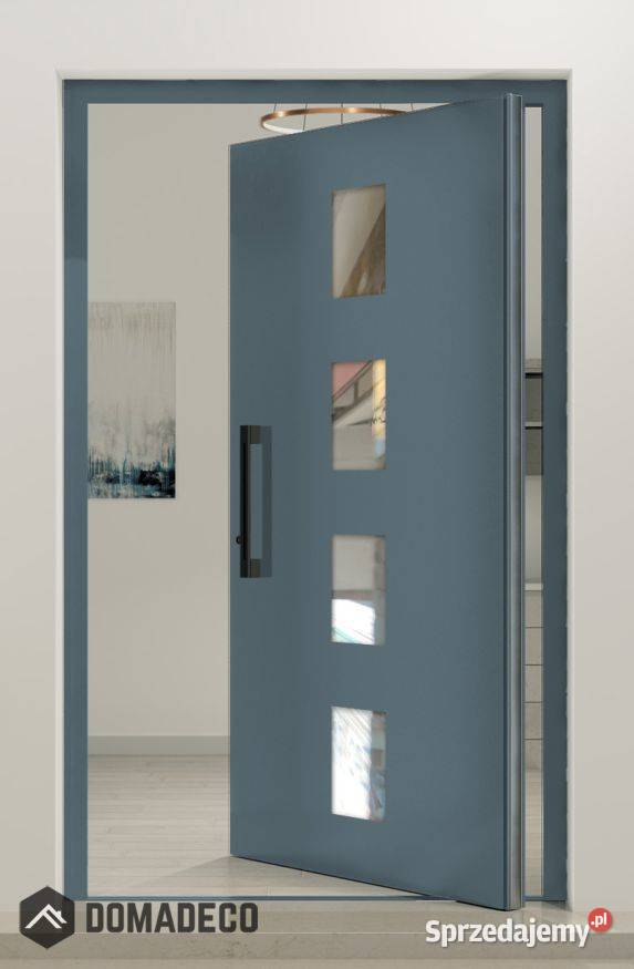 PIVOT Quatro antywłamaniowe drzwi obrotowe Warszawa