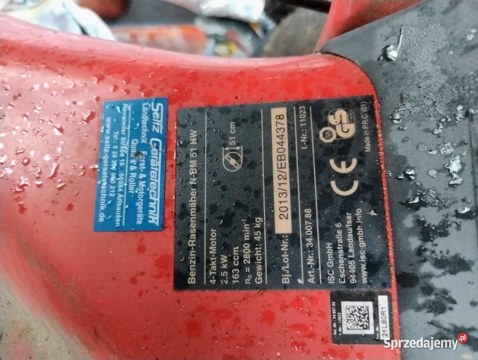 Kosiarka spalinowa Kraków sprzedam