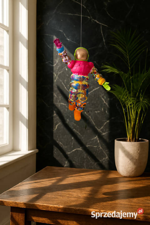 Artystyczna figurka kosmonauty wisząca mazowieckie Wesoła