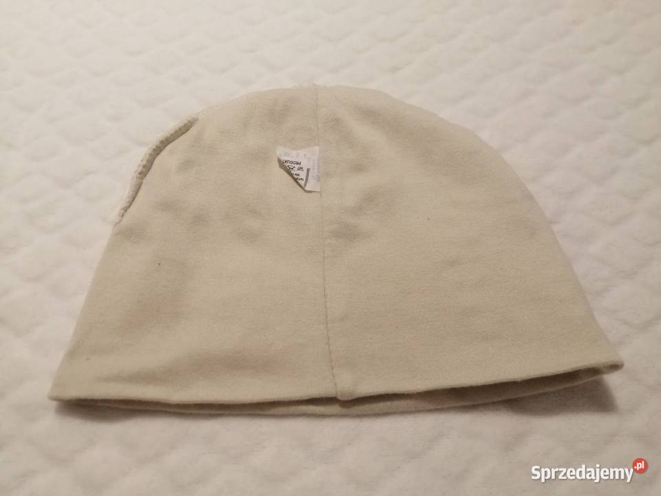 Czapka chłopięca beżowa auta taxi friends 45 Nakrycia głowy, szaliki i rękawiczki Czeladź