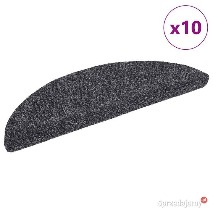 vidaXL Maty na schody samoprzylepne 10 56x17x3