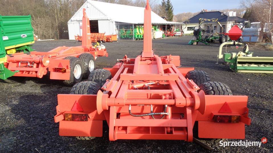 Przyczepa hakowa podwozie kontenerowe URSUS T145 Olszyna