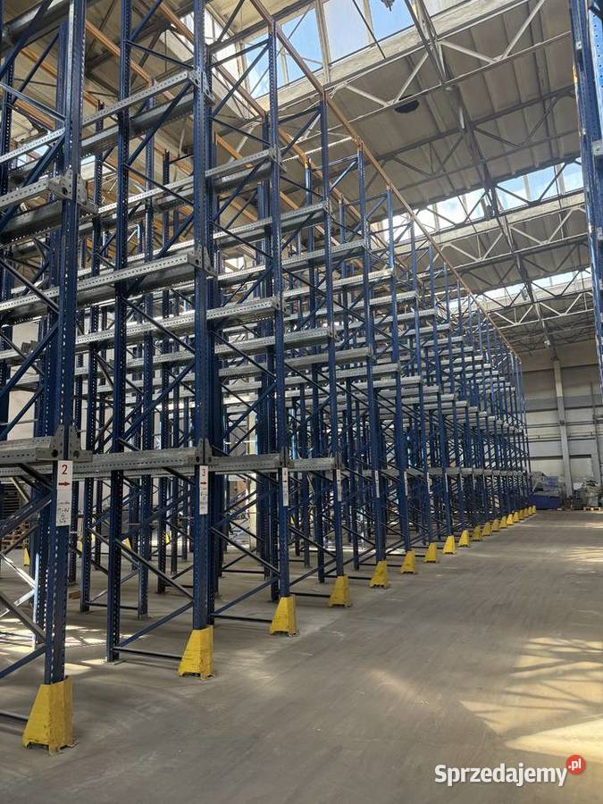 Regały magazynowe DRIVE IN Jungheinrich Łódź sprzedam