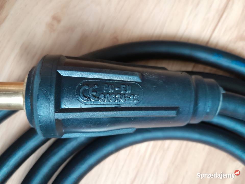Przewody kable 35mm spawalnicze zestaw Polkowice